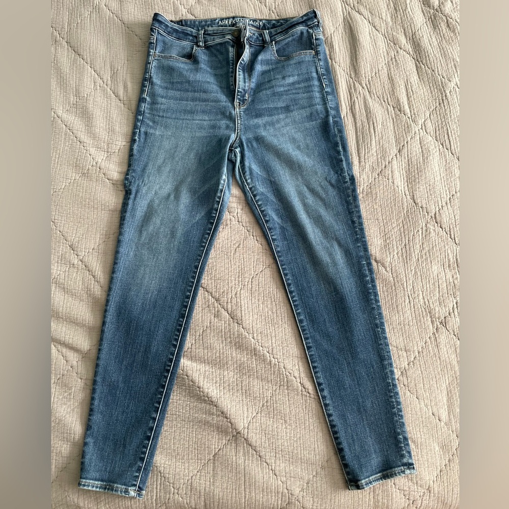 American Eagle Next Level Stretch Jeans | Highest Rise Jegging | Size 14
